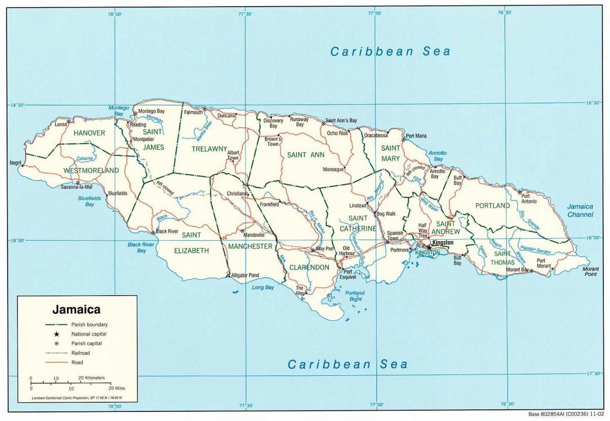 jamajski mapie
